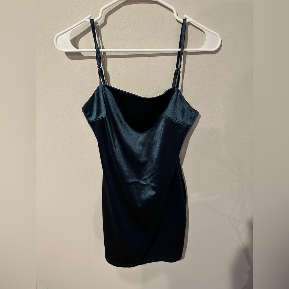 All in Favor brand turquoise dress size small